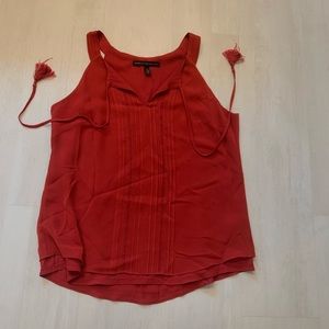 White House Black Market Red Tank Top